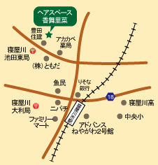 香舞里菜　地図